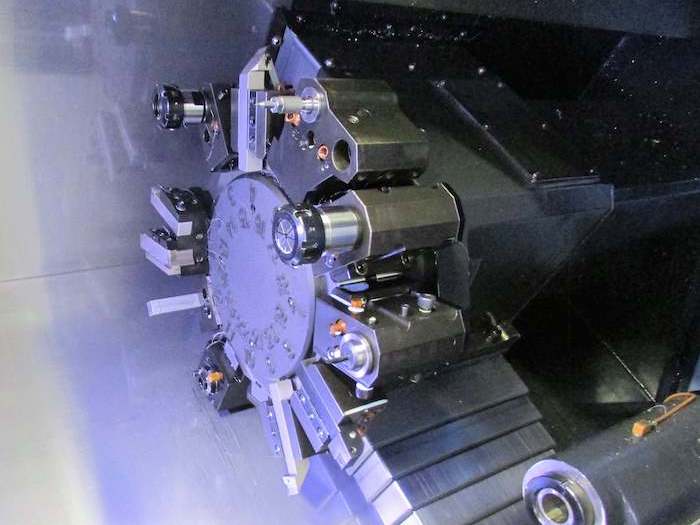 Turning with Live Tooling Machine
