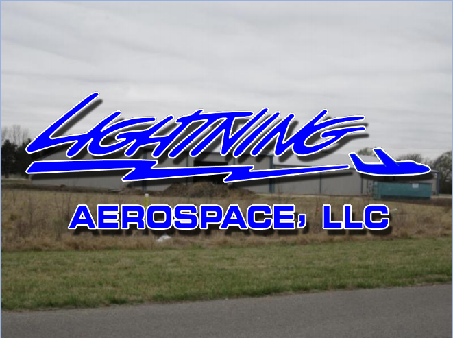 New facilities with Lightning Aerospace, LLC logo